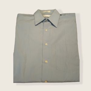 Short sleeve Blue Dress Shirt